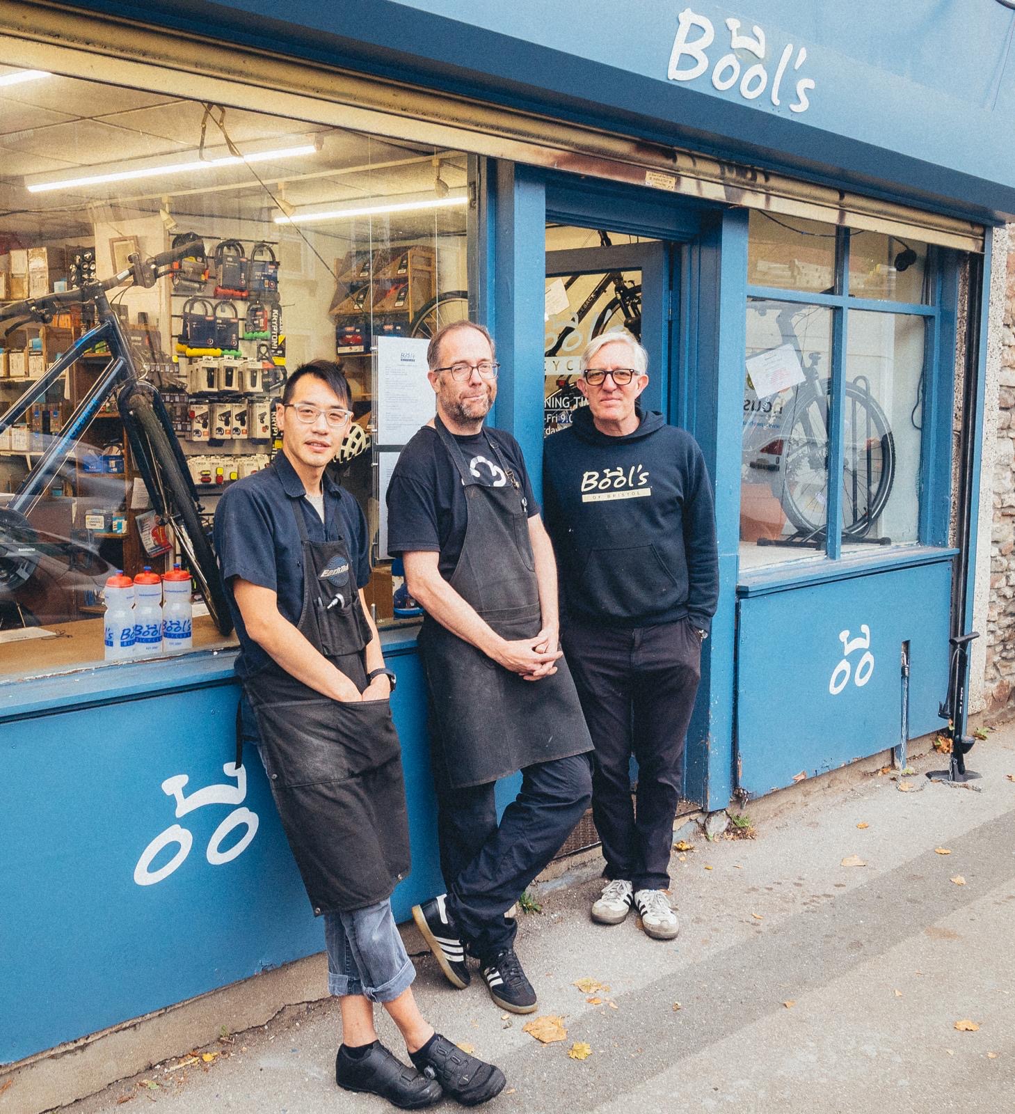 Bools bicycles meet the team shopfront photo 2026
